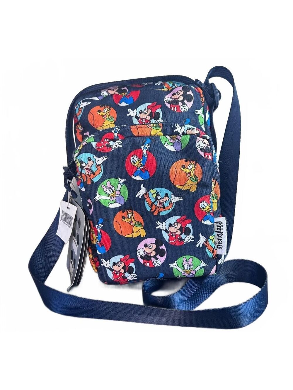 NWT Disney Parks Mickey Mouse & Friends Crossbody Bag Disneyland Paris Exclusive